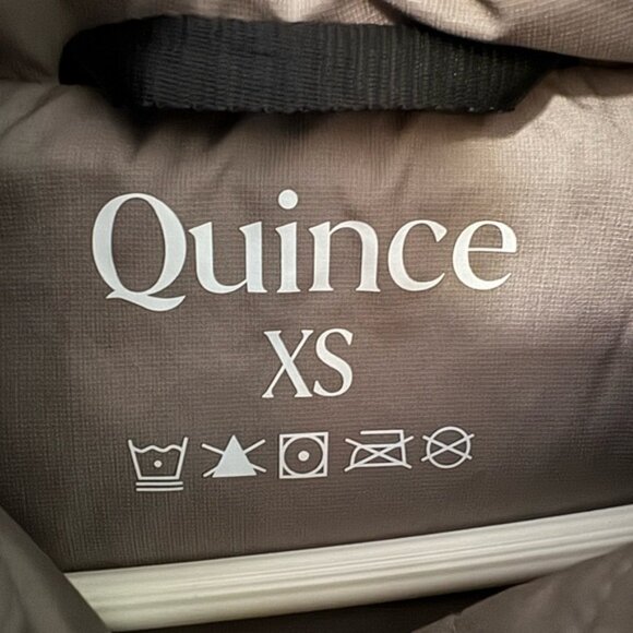 Quince Responsible Down Cropped Puffer Jacket, Size XS - Picture 2 of 8